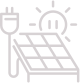 Sistema fotovoltaicopara geração de energia.